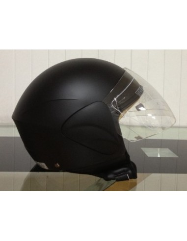 CASQUE JET NOIR MAT