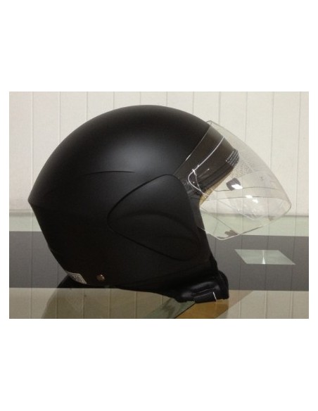 CASQUE JET NOIR MAT