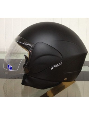 CASQUE JET NOIR MAT