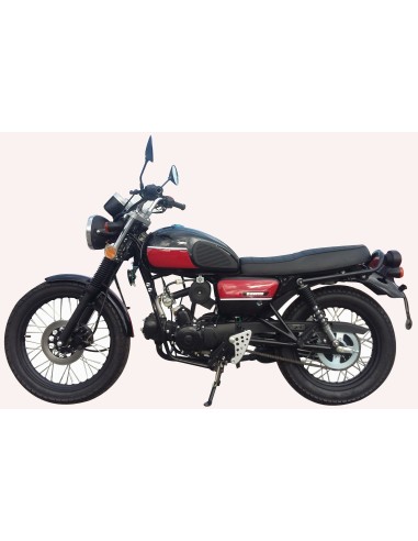 Moto CKA RACER II 50cc 4T noir/rouge