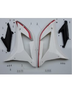 Carenage lateral droit N°2 JJ49Q-5