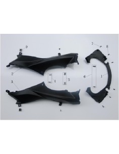 contour de reservoir gauche N°2 JJ49Q-5 2