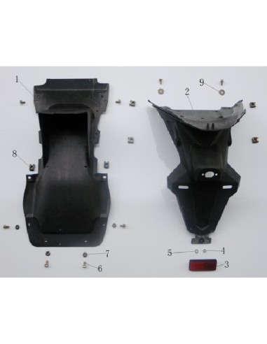 garde boue arrière N°1 JJ49Q-5