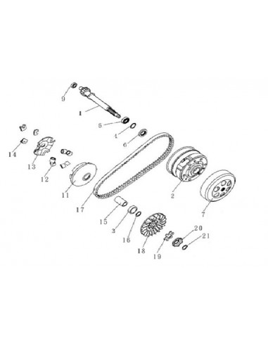 GALLET 6 PIECES N°12